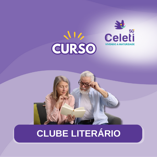 CLUBE LITERÁRIO -  SEGUNDAS-FEIRAS, ÀS 17H - PROF. CELINHA NASCIMENTO